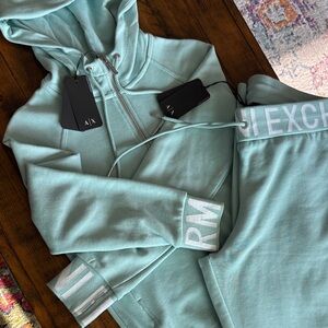 Armani Exchange Aqua Hoodie and Joggers
